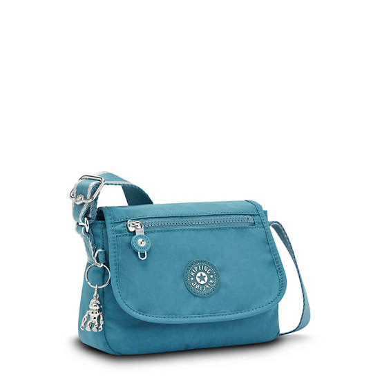 Kipling Sabian Crossbody Mini Veske Turkis | NO 1873VR